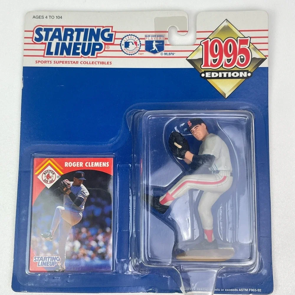 1995 Starting Lineup Roger Clemens Boston Red Sox SLU Kenner Sports Figure